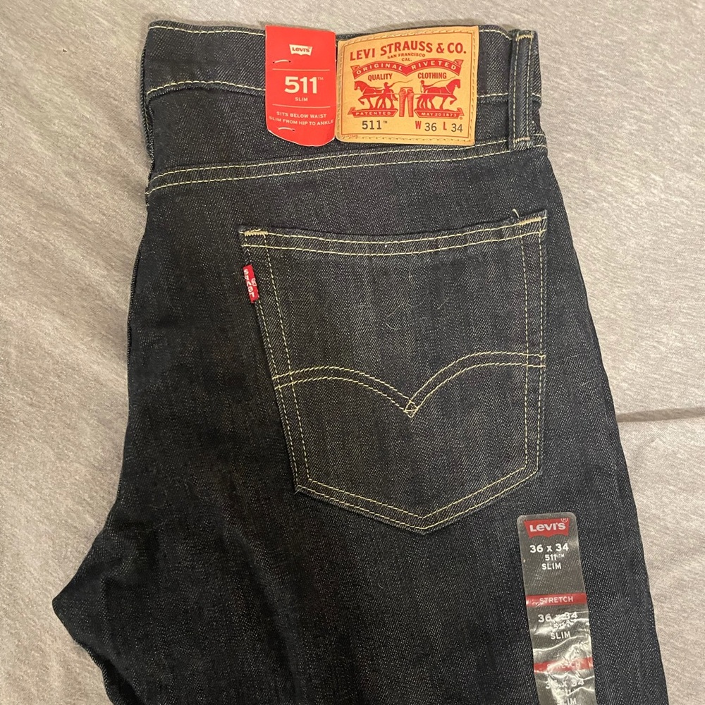 Mens Levi 511 jeans